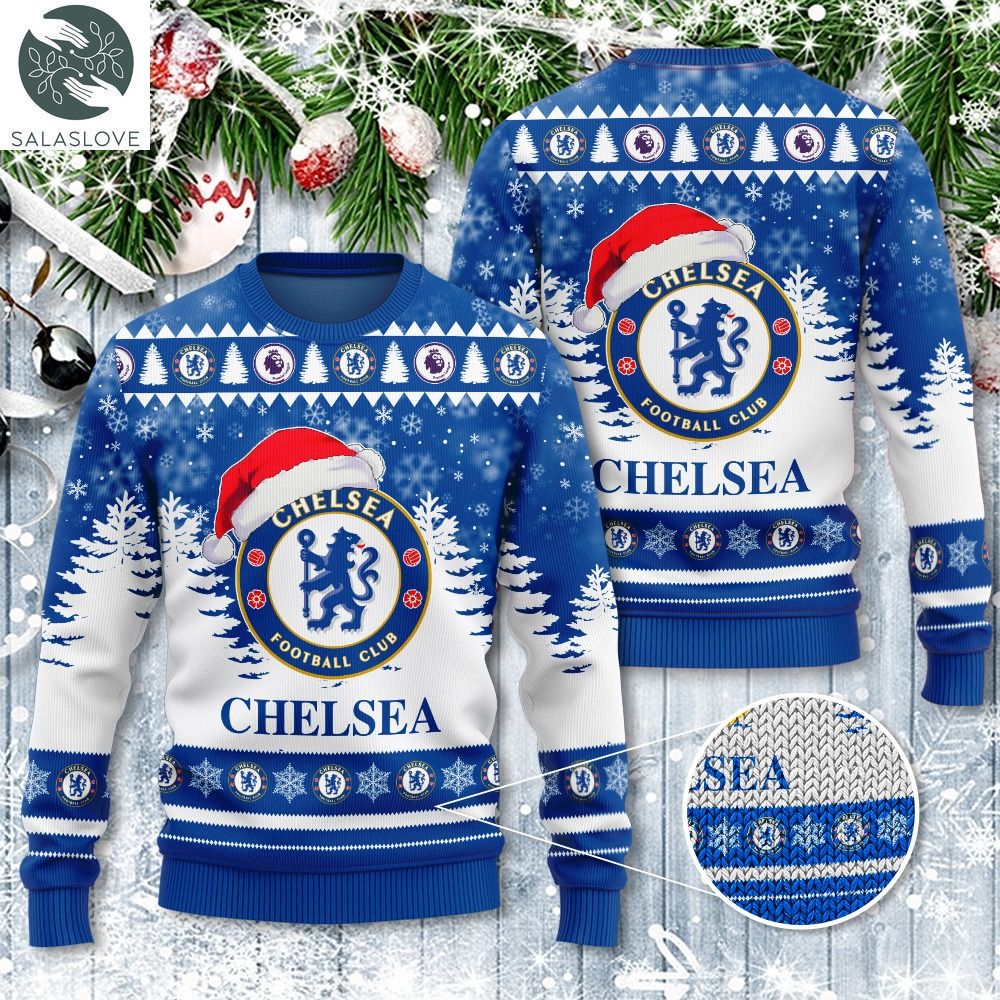 Chelsea 3D Ugly Sweater For Soccer Lover TD180909
