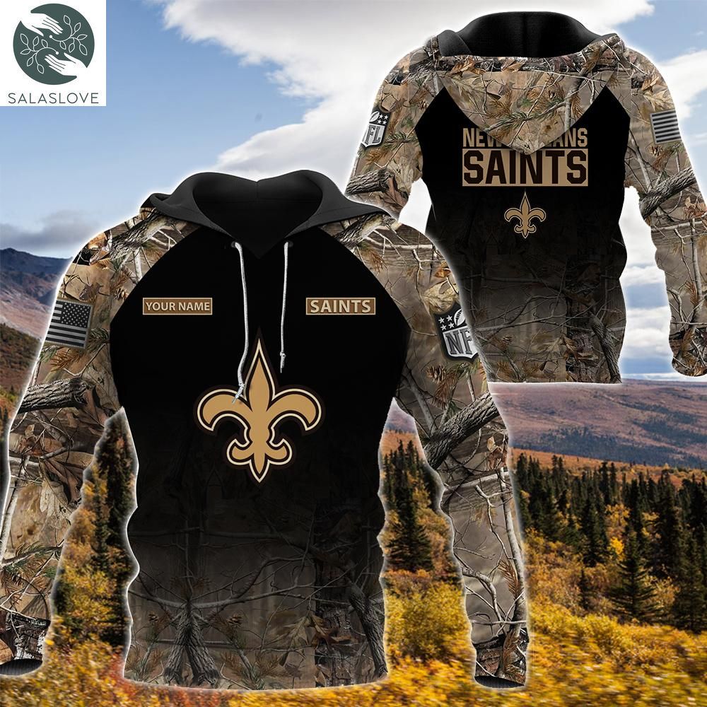 new orleans saints zip up hoodie