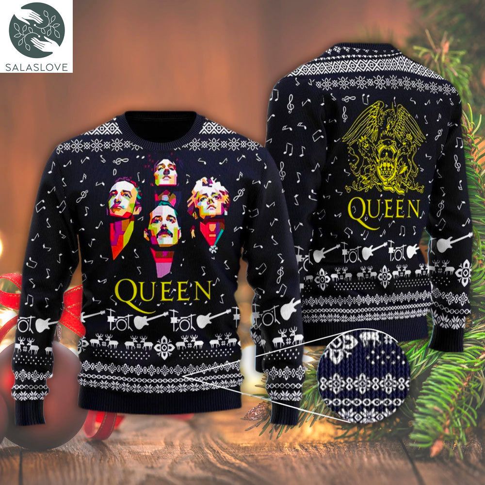 Freddie Mercury 3D Ugly Sweater For Fan Lover TD190919
