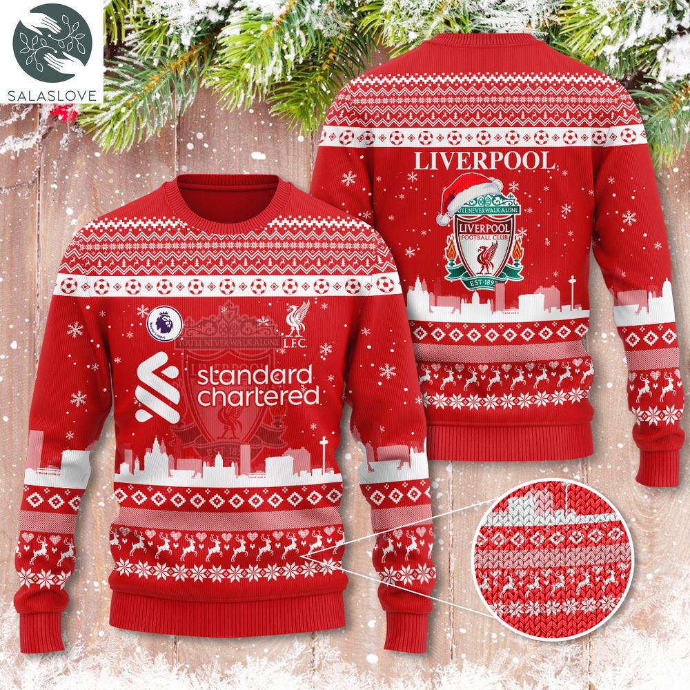 Liverpool 3D Ugly Sweater For Soccer Lover TD180910
