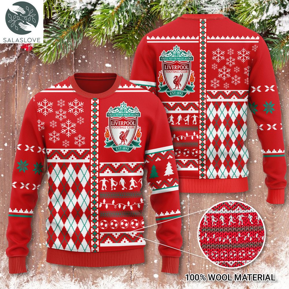 Liverpool 3D Ugly Sweater For Soccer Lover TD180912
