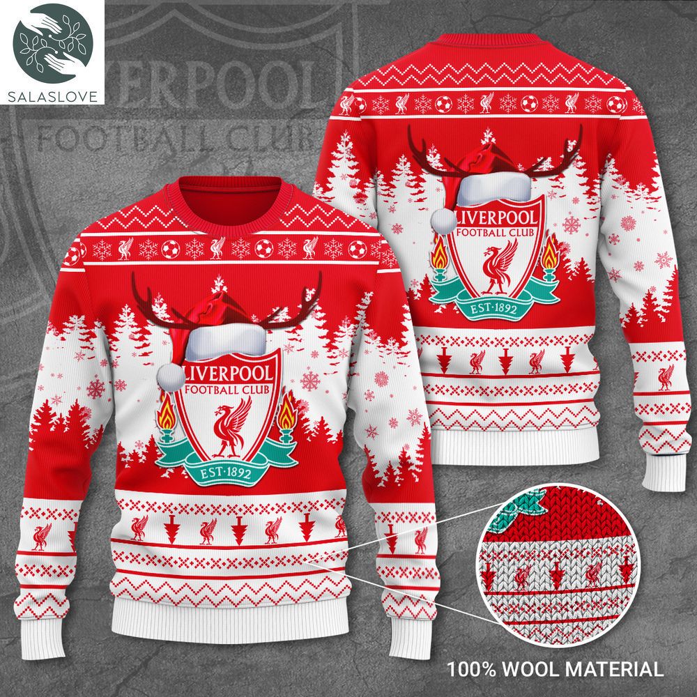 Liverpool 3D Ugly Sweater For Soccer Lover TD180913
