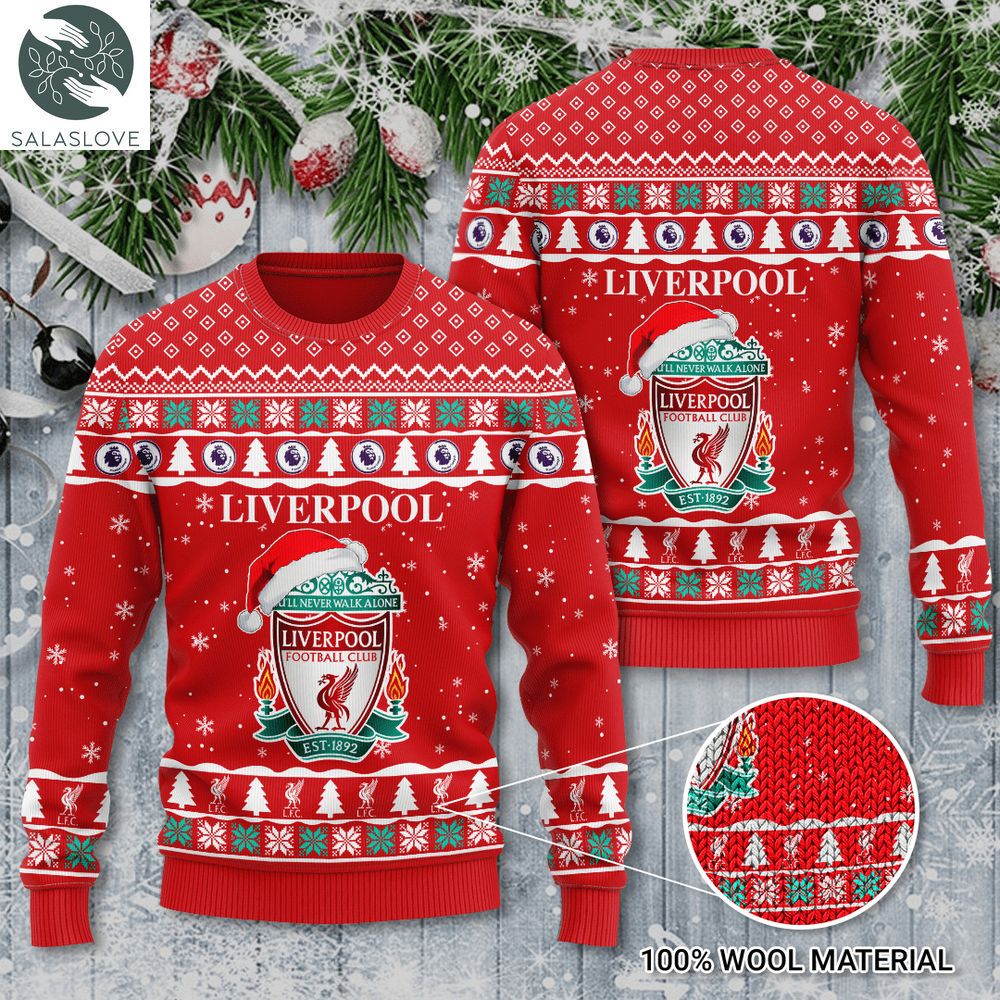  Liverpool 3D Ugly Sweater For Soccer Lover TD180914

