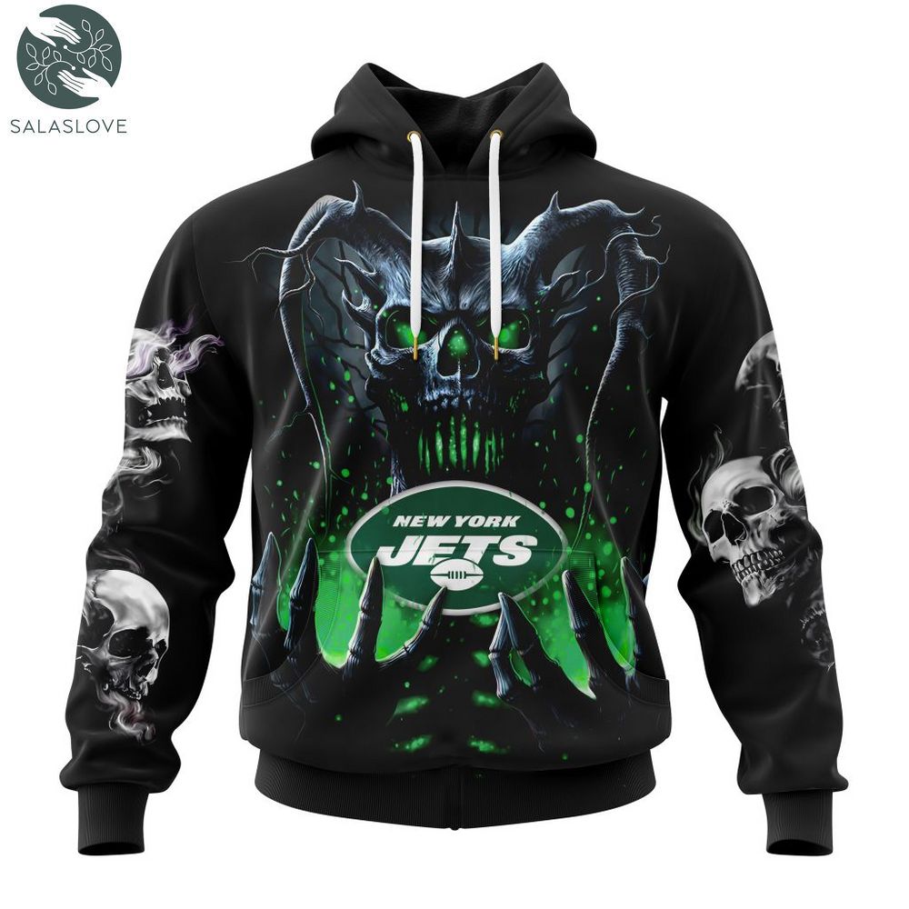 3D Hoodies Custom Men New York Jets All Over Printed 3D Hoodie