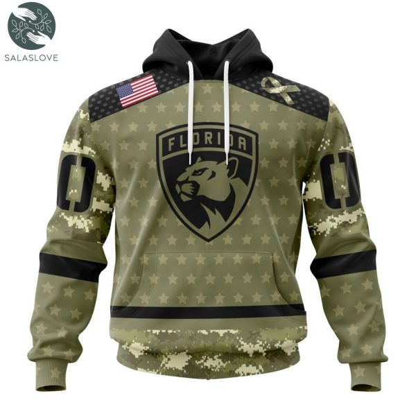 NHL Florida Panthers Special Camo Military Appreciation ST2201