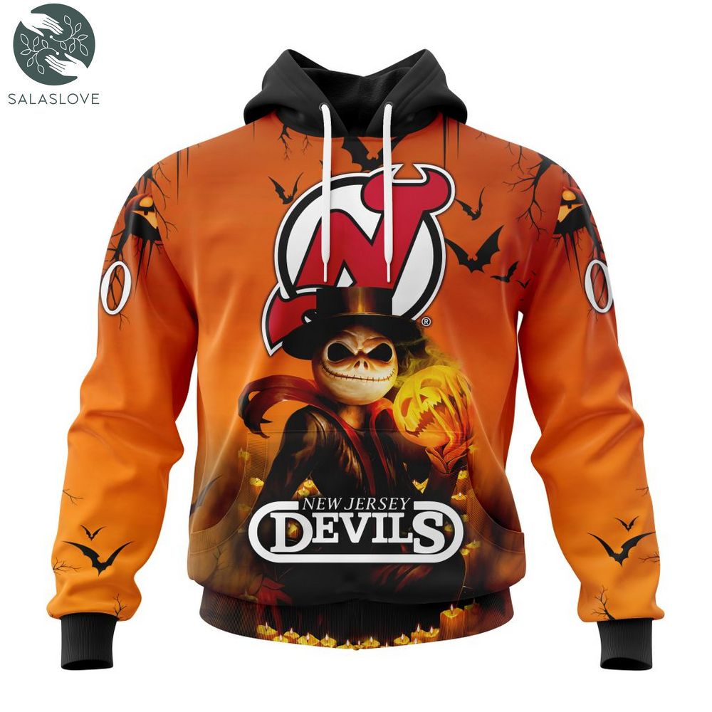 NHL New Jersey Devils Special Halloween Concepts Personalized Hoodie