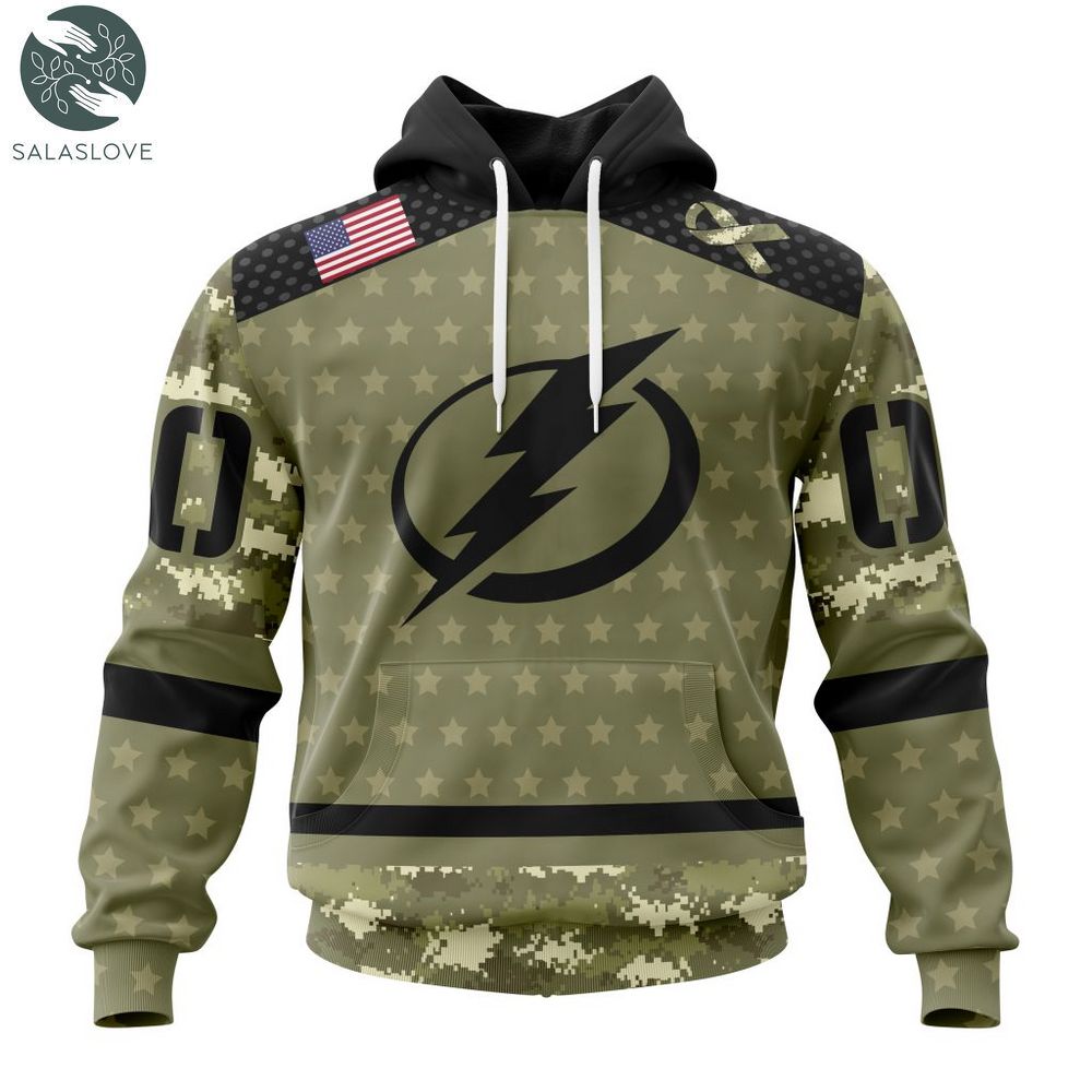 Men's Tampa Bay Lightning adidas Camo Military Appreciation