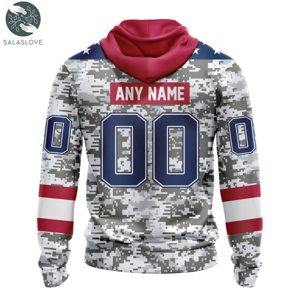 NHL St. Louis Blues Special Camo Design For Veterans Day Hoodie