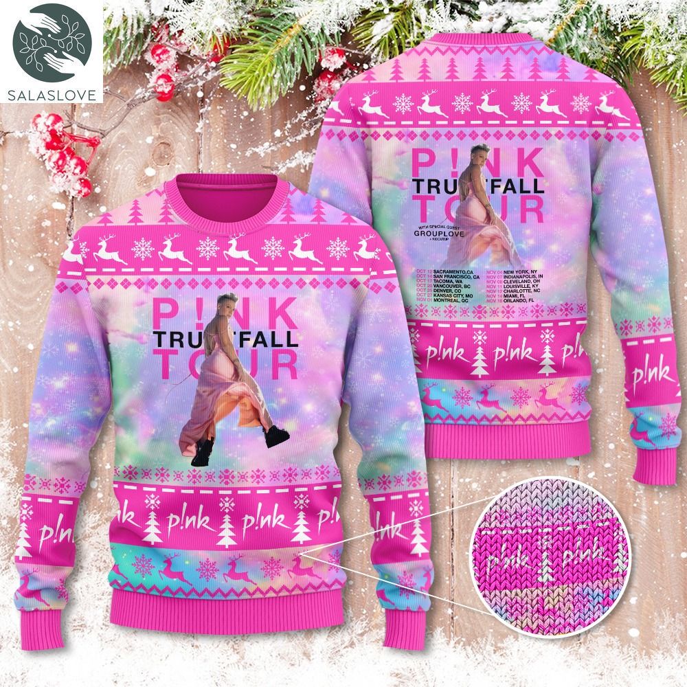 PINK 3D Ugly Sweater For Fan Lover TD190922
