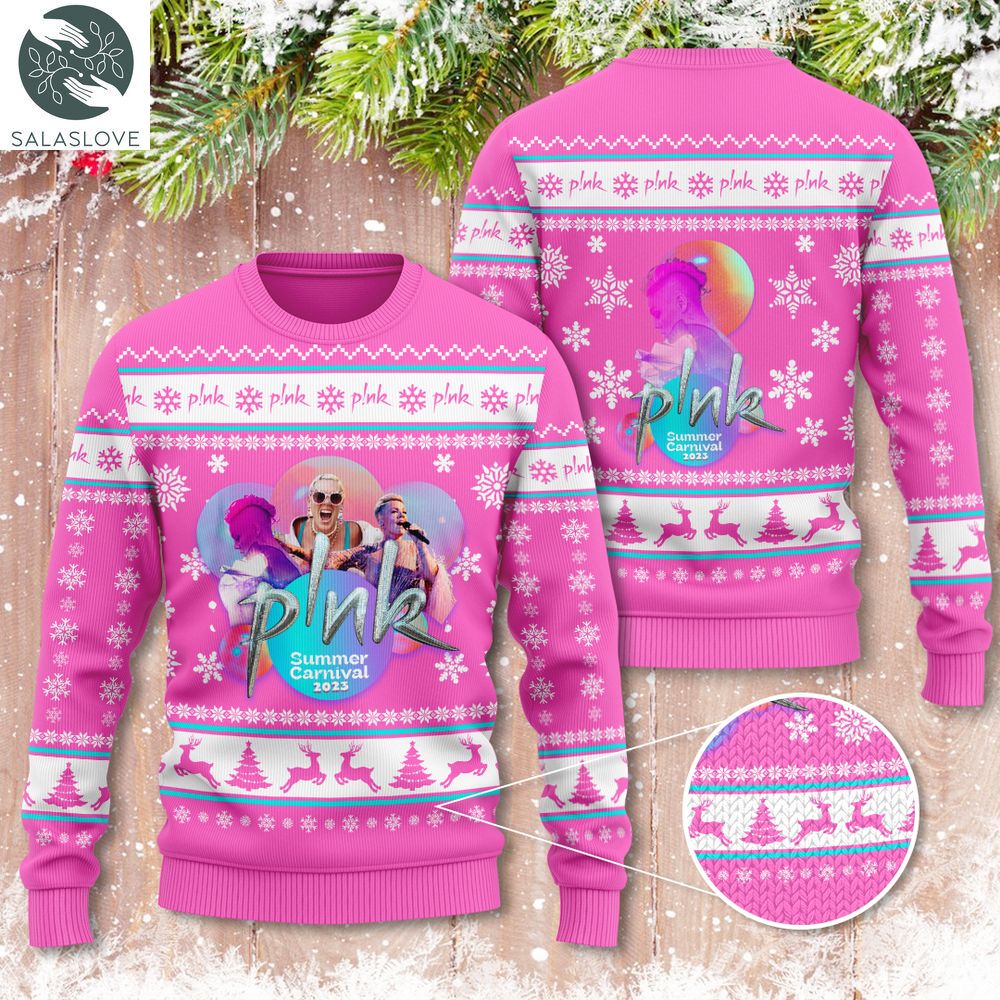 PINK 3D Ugly Sweater For Fan Lover TD190924
