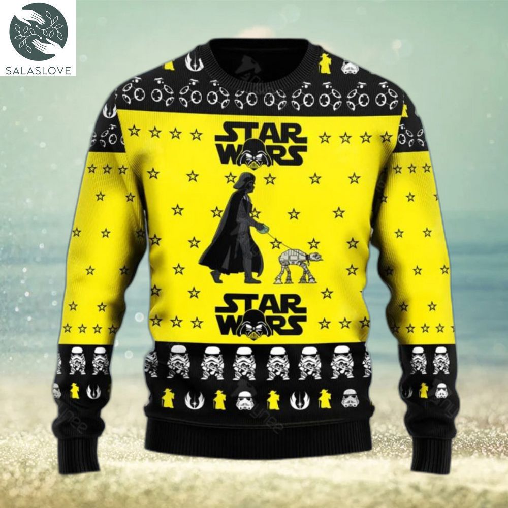 Star Wars Darth Vader Stormtrooper Ugly Christmas Sweater