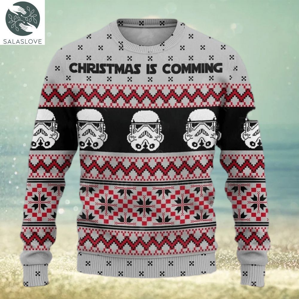 Star Wars Storm Trooper Is Coming Ugly Christmas Sweater