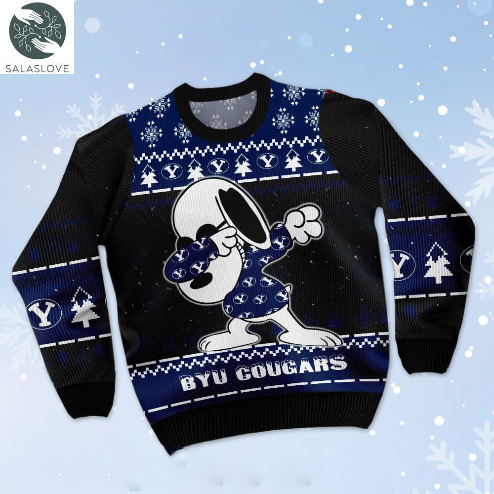 Minnesota Vikings Snoopy Dabbing 3D Ugly Christmas Sweater - USALast