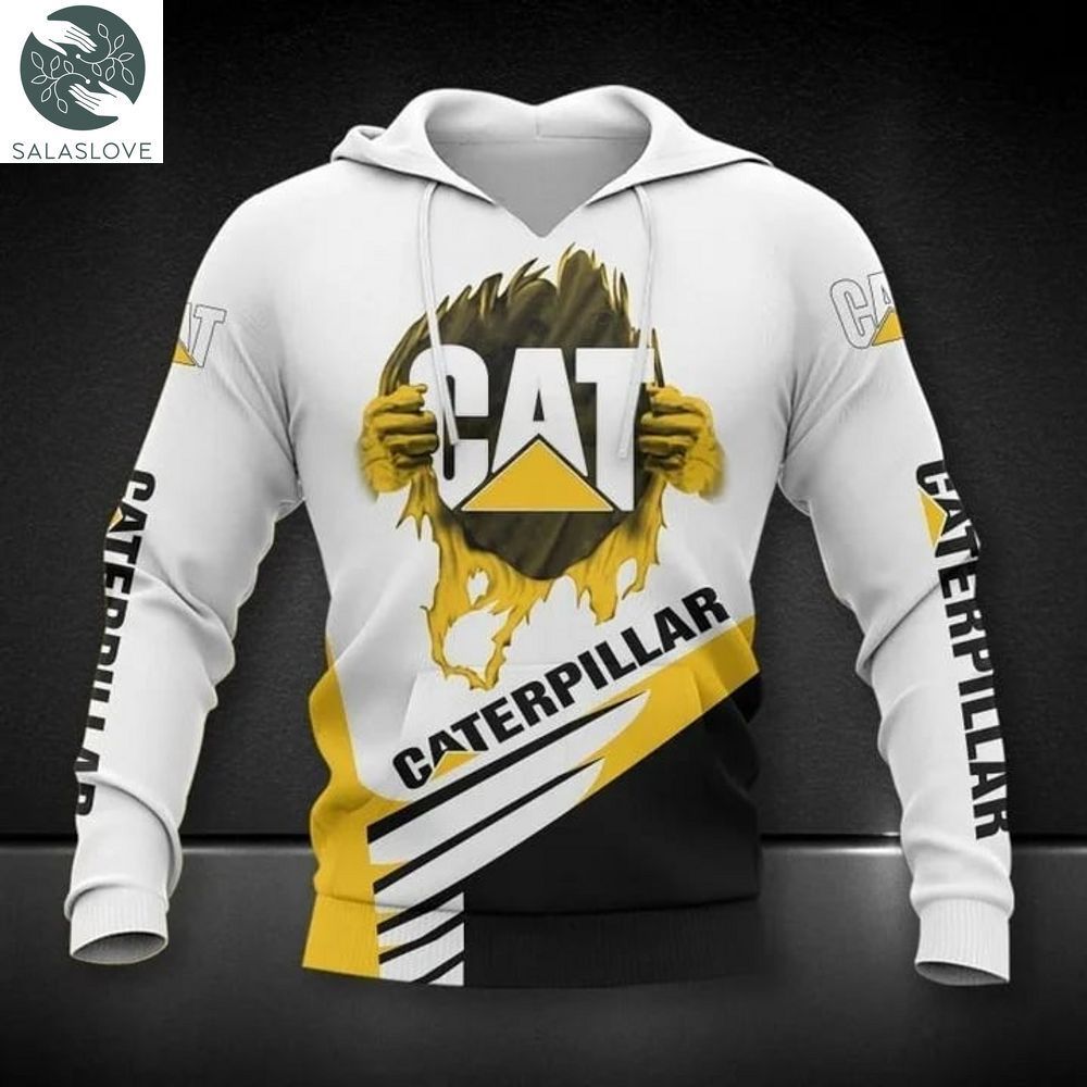 Caterpillar CAT Heavy Equipment 3D Printed Hoodie TY191022