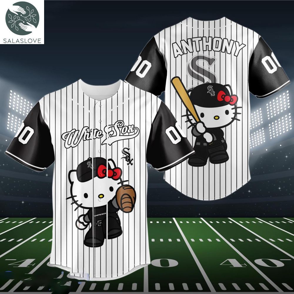 Chicago White Sox 3D Baseball Jersey Personalized Gift, Custom