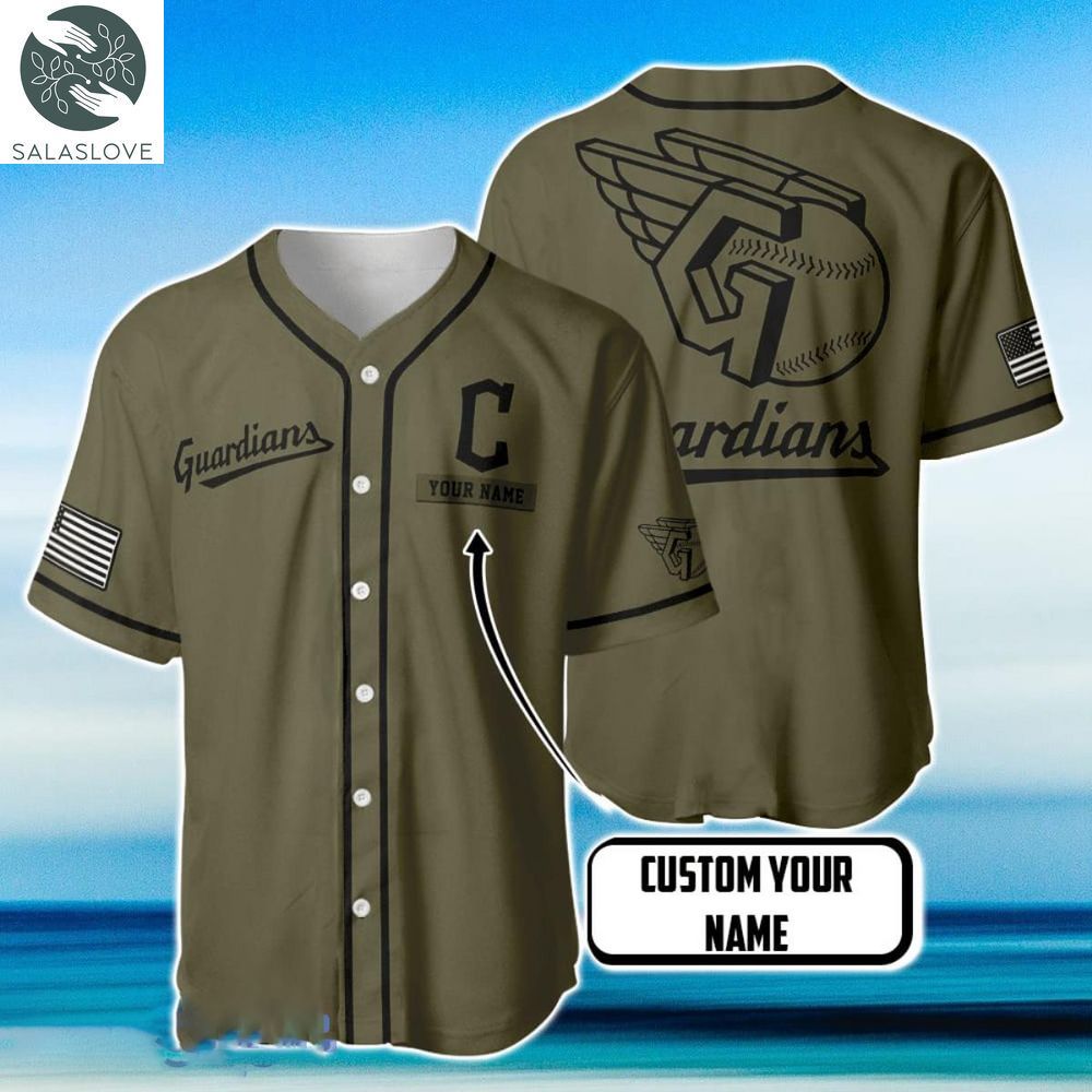 Cleveland Guardians MLB Baseball Jersey Custom Name
