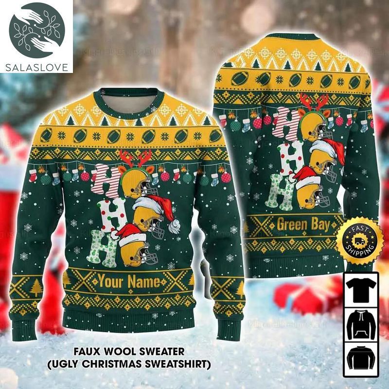 Customized Green Bay Packers Ugly Christmas Sweater Gift For Fan


