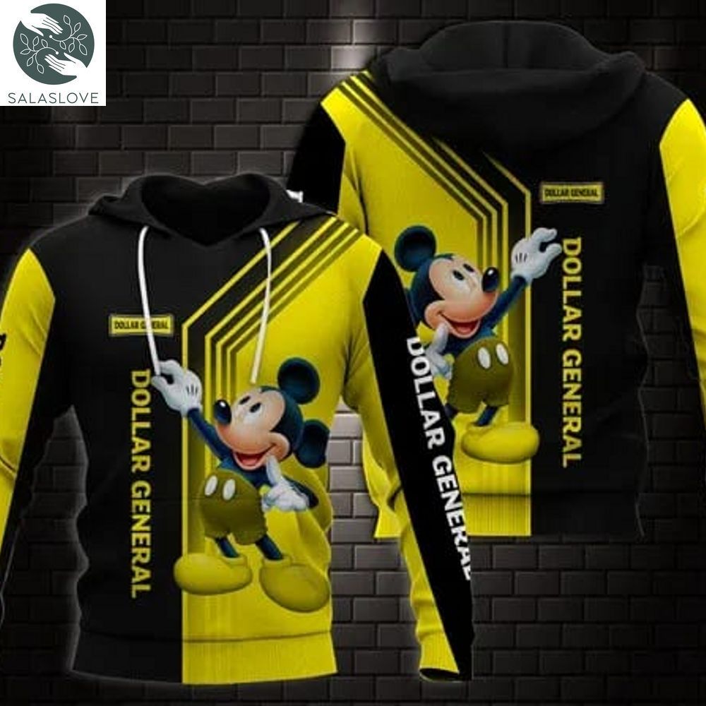 DOLLAR GENERAL Mickey Mouse 3D All Over Printed Hoodie TY121010