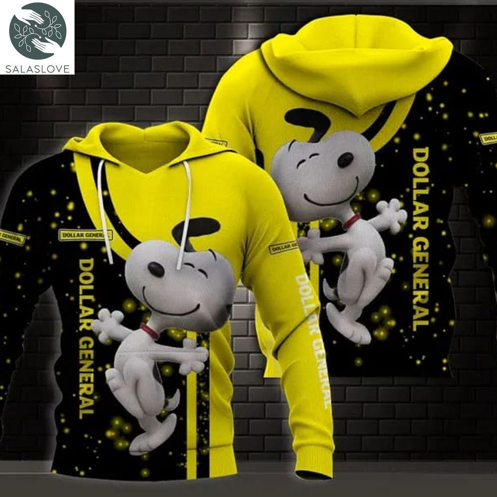 DOLLAR GENERAL Snoopy 3D All Over Printed Hoodie TY121004