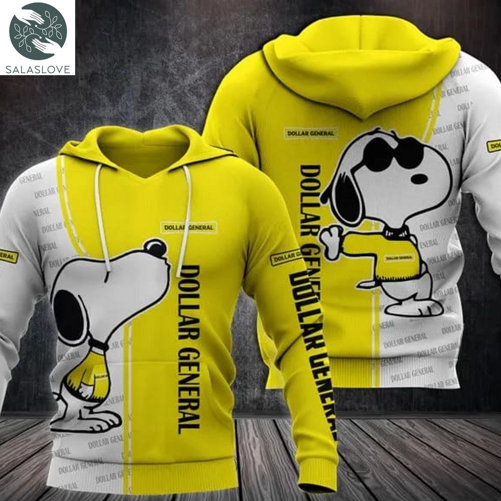 DOLLAR GENERAL Snoopy 3D All Over Printed Hoodie TY121012