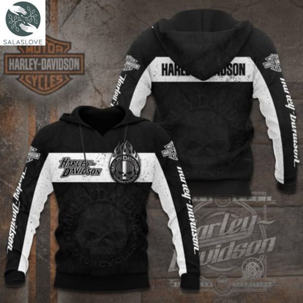 Harley-Davidson Motorcycle All Over Printed Hoodie