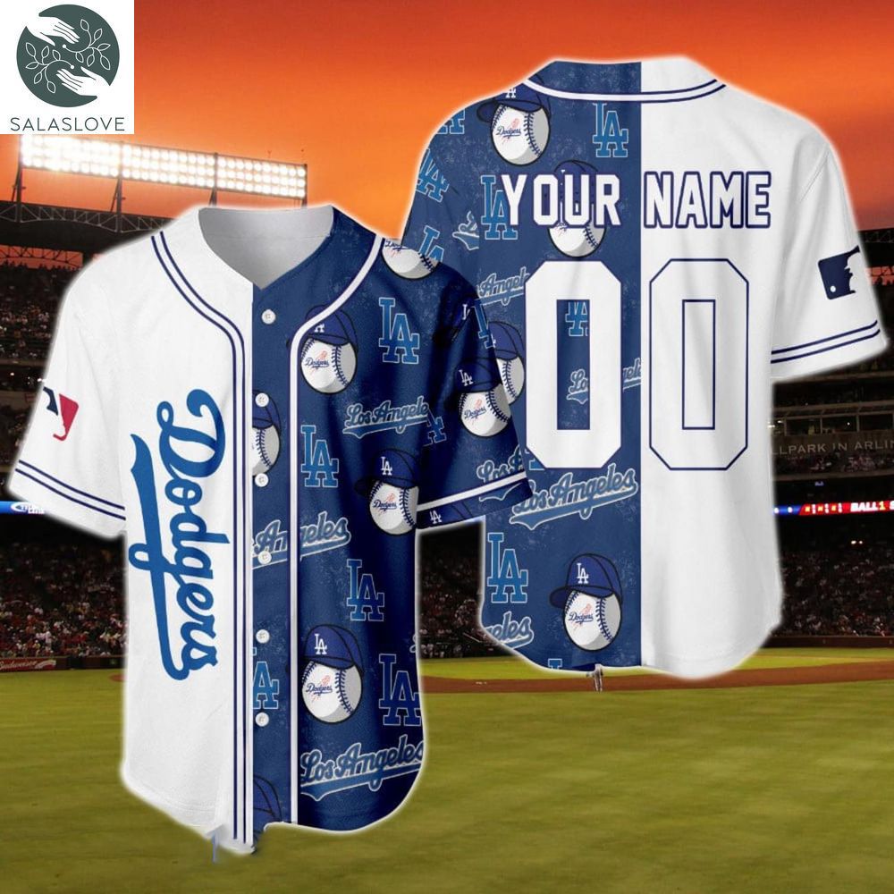 Los Angeles Dodgers MLB 3D Baseball Jersey Shirt For Men Women Personalized
