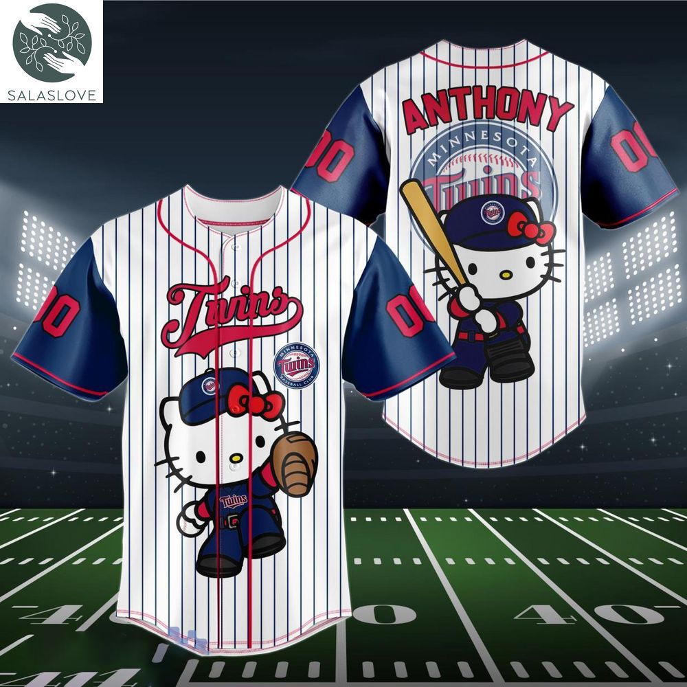 Minnesota Twins Mickey White Jersey Baseball Shirt Custom Number