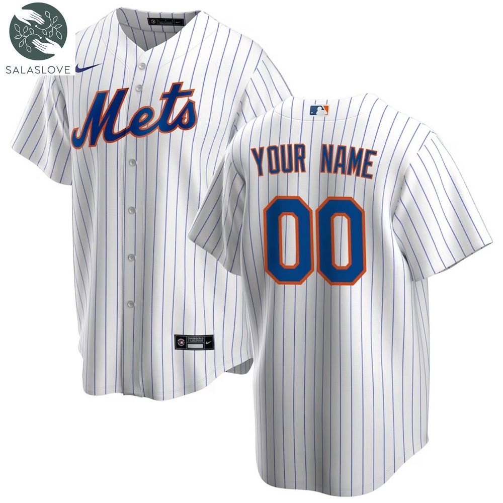New York Mets Nike Youth Home Replica Custom 3D Baseball Jersey HT251022