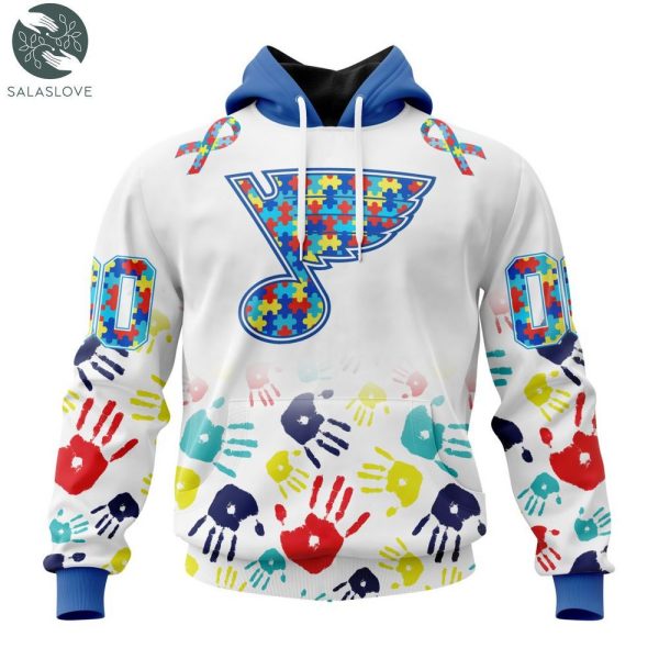 NHL St. Louis Blues Special Autism Awareness Design Hoodie