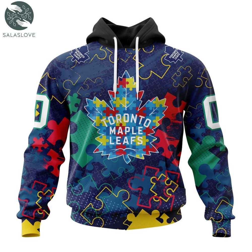 NHL Toronto Maple Leafs Specialized Fearless Against Autism Hoodie