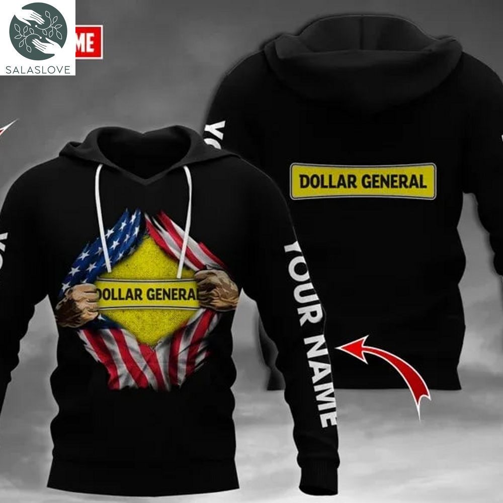 Personalized DOLLAR GENERAL 3D All Over Printed Hoodie TY121001