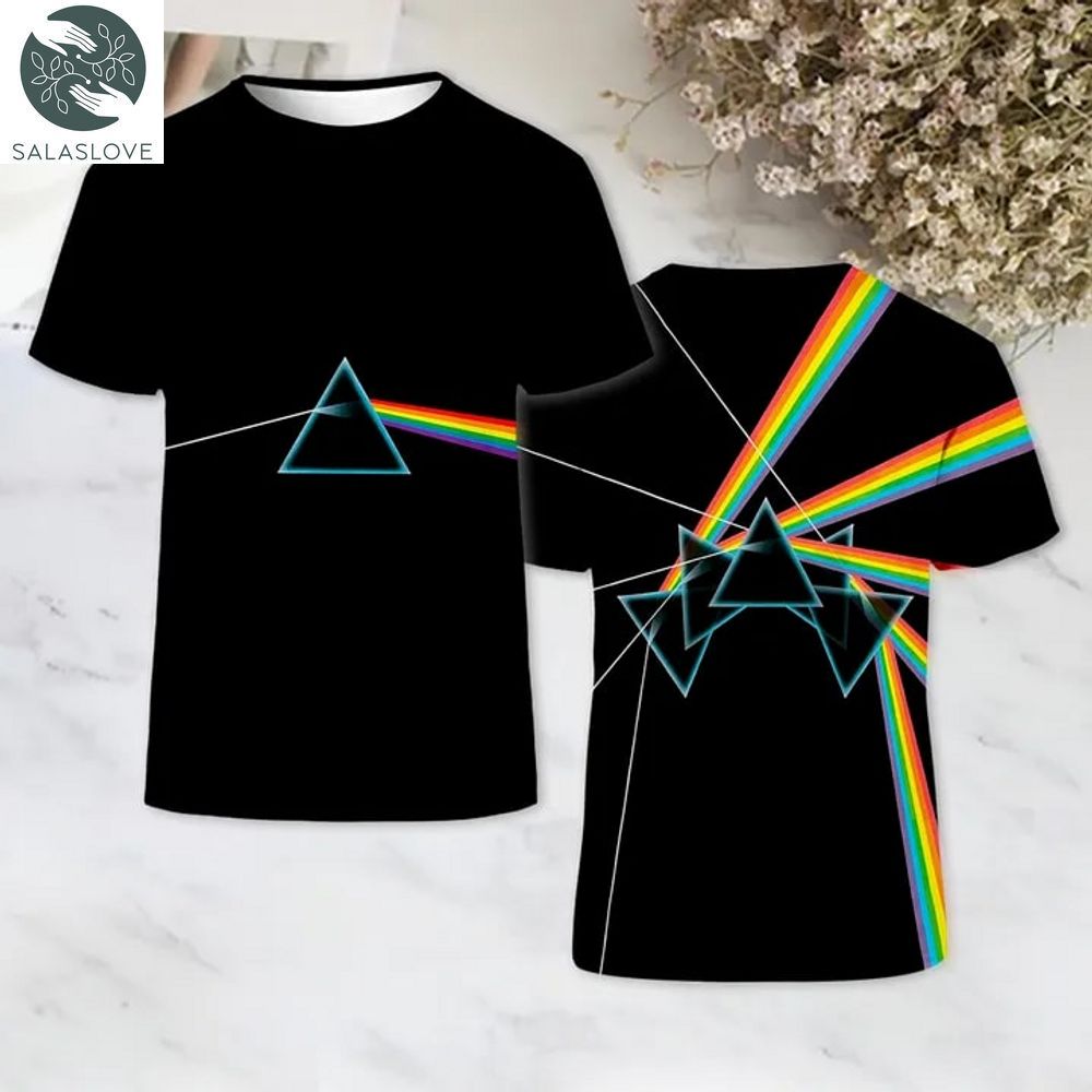 Pink Floyd - The Dark Side of the Moon 3D Tshirt Gift For Fan

