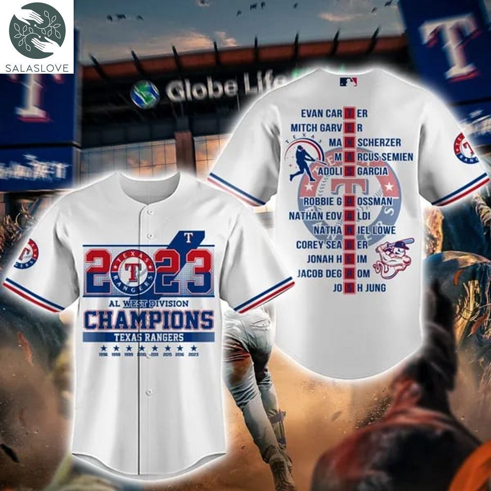 Texas Rangers 3D Baseball Jersey HT251026