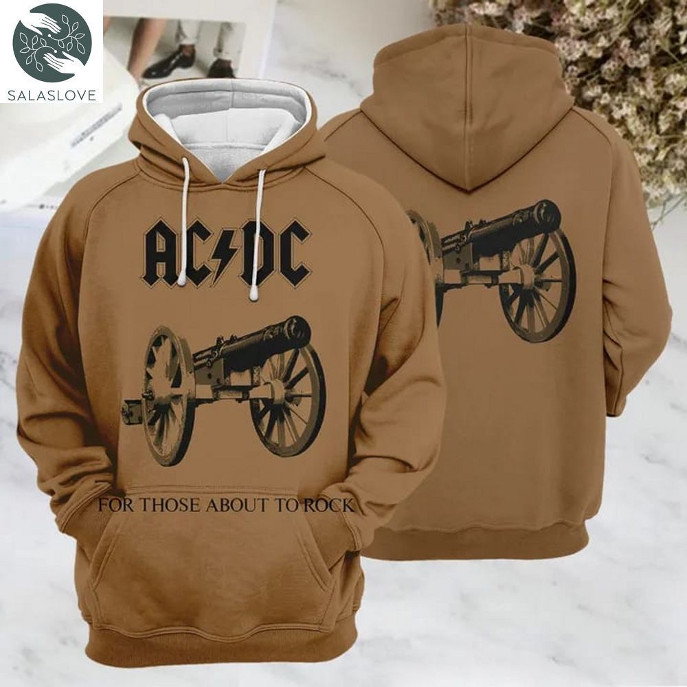 ACDC - For Those About to Rock We Salute You Unisex 3D Hoodie