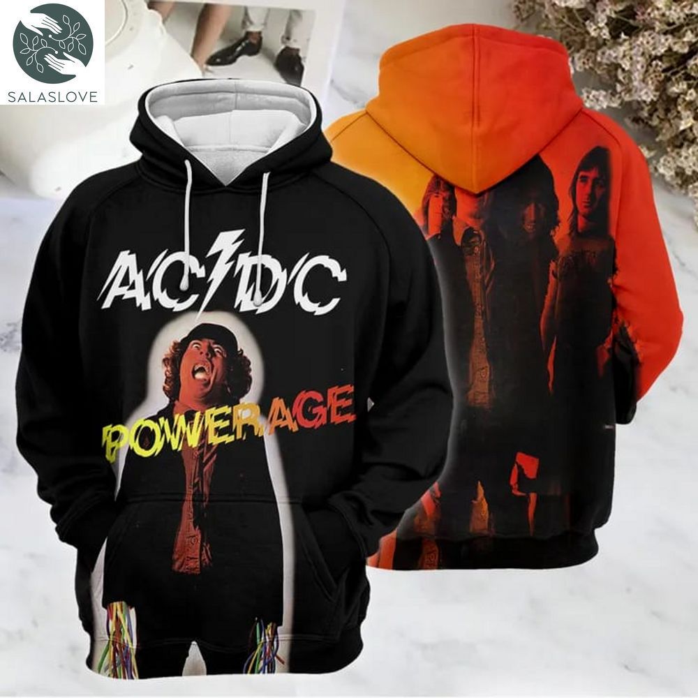 ACDC - Powerage Unisex 3D Hoodie