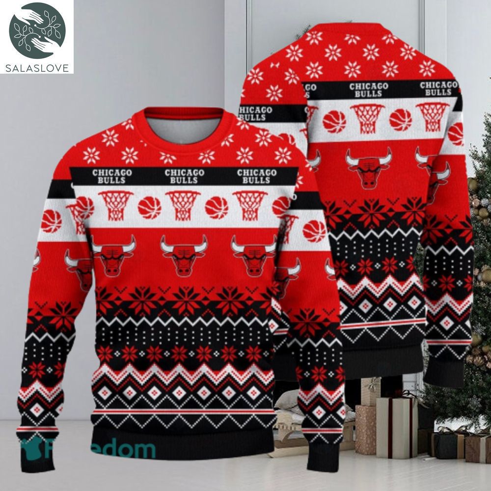 Chicago Bulls National Basketball Association Ugly Christmas Sweater