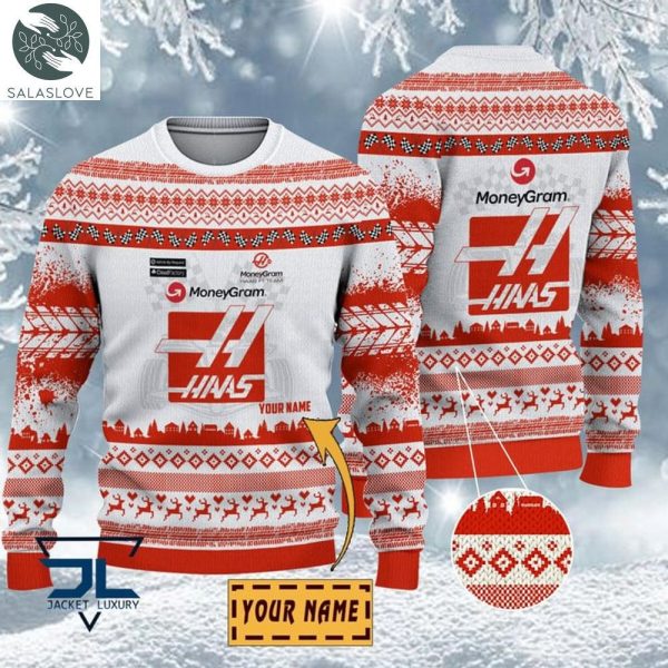 Haas F1 Team Custom Ugly Sweater For Fan HT091109
