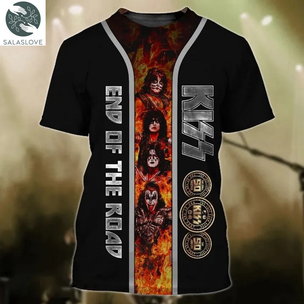 Kiss Band 3D Unisex T-shirt 