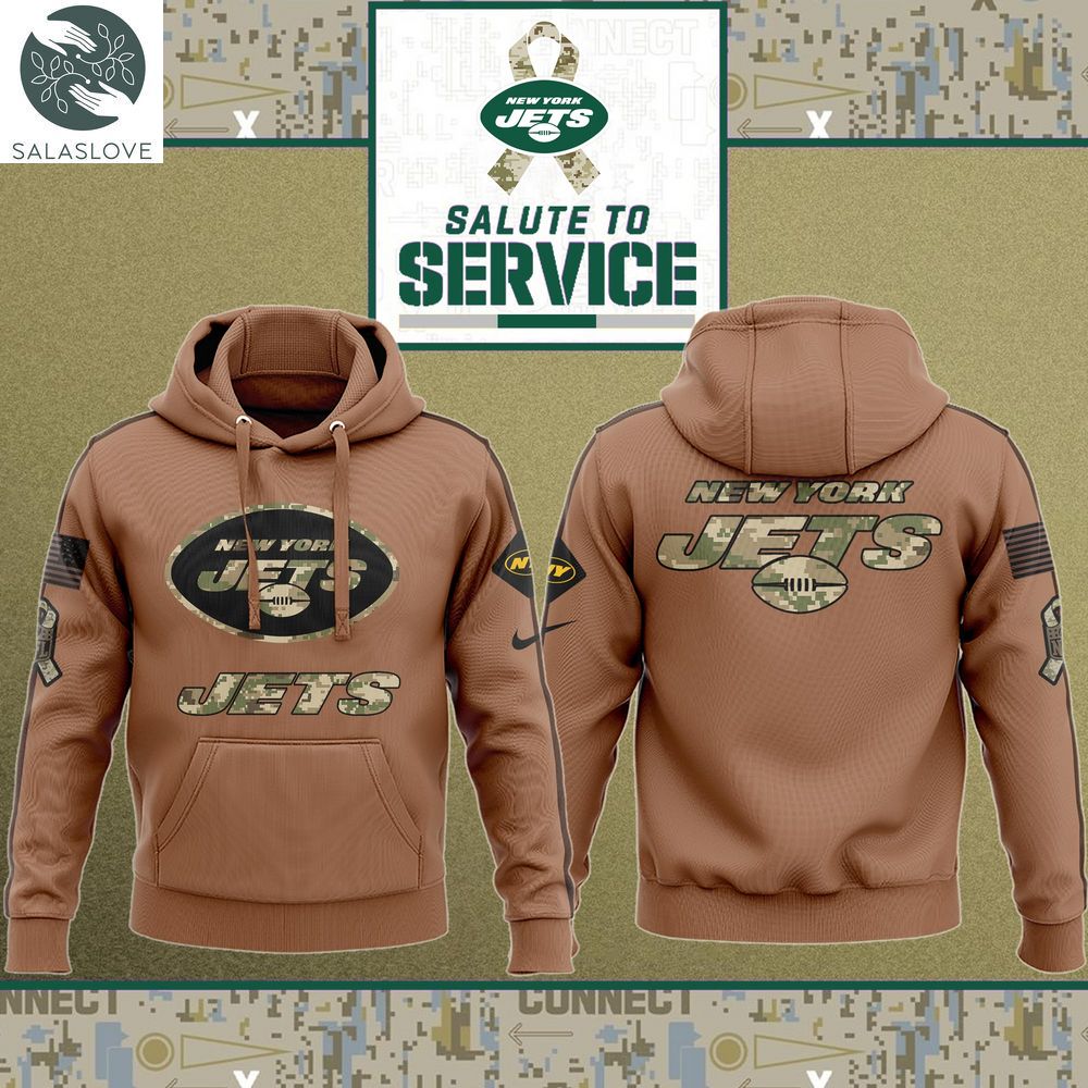 New York Jets NFL Salute To Service Hoodie