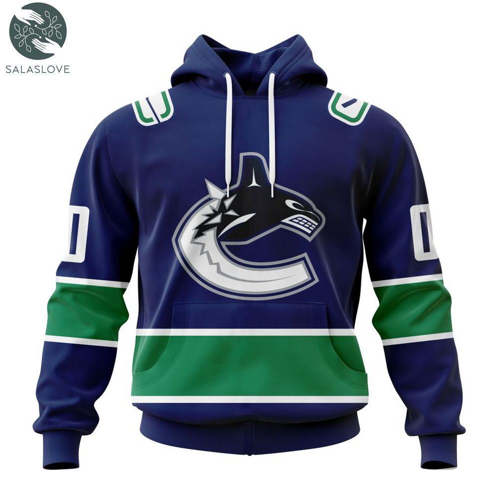 NHL Vancouver Canucks Personalized 2023 Home Kits Hoodie TD131104
