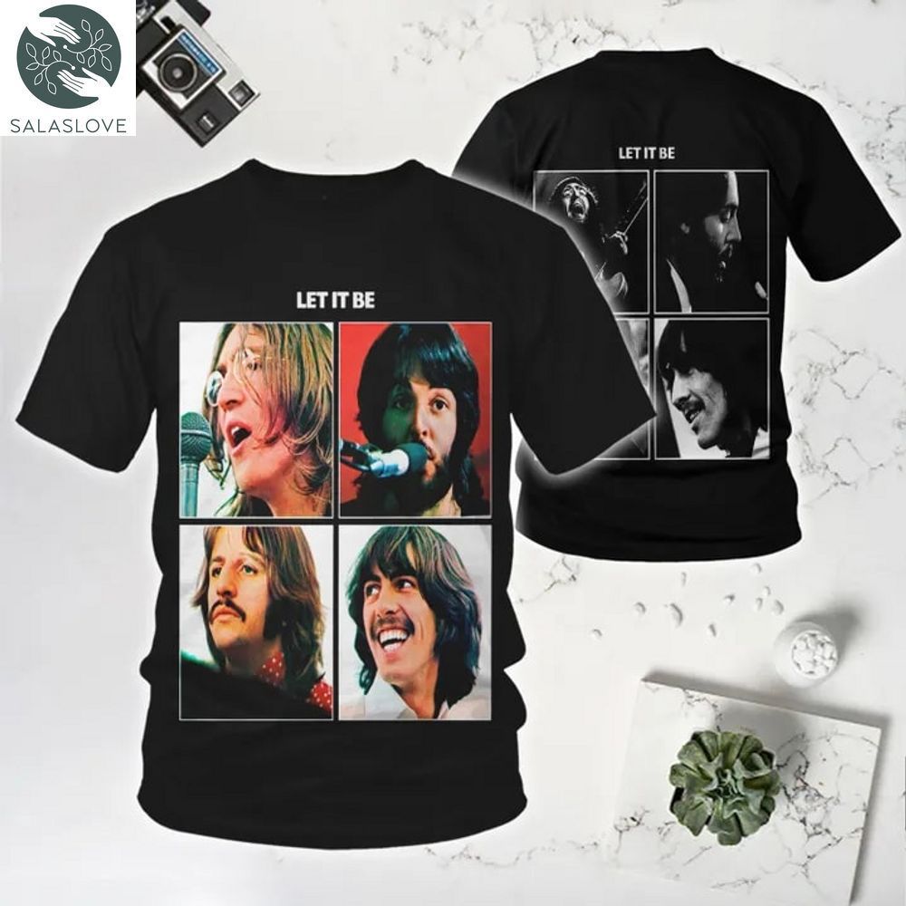 The Beatles - let it be 2 Unisex 3D T-shirt
