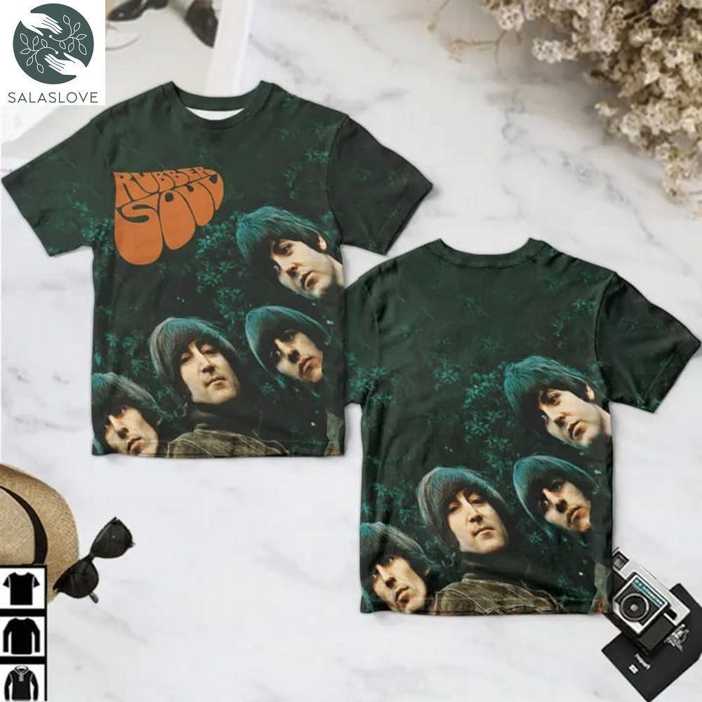 The Beatles Rubber Soul Unisex 3D T-shirt