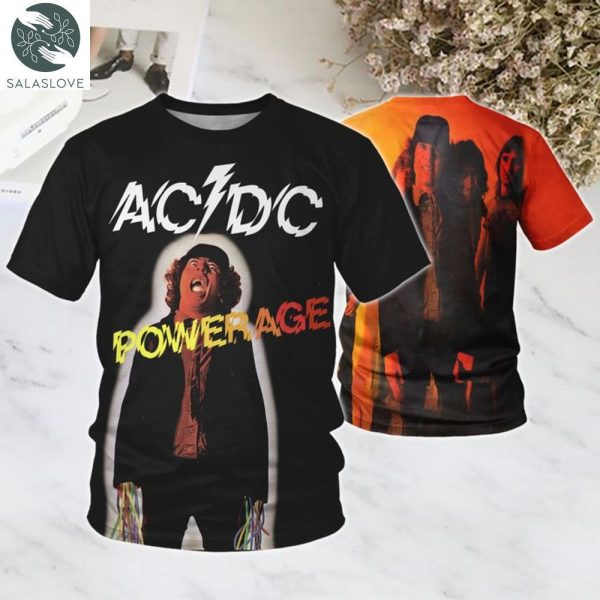 AC.DC Powerage Rock Band Music Unisex 3D T-shirt HT151219
