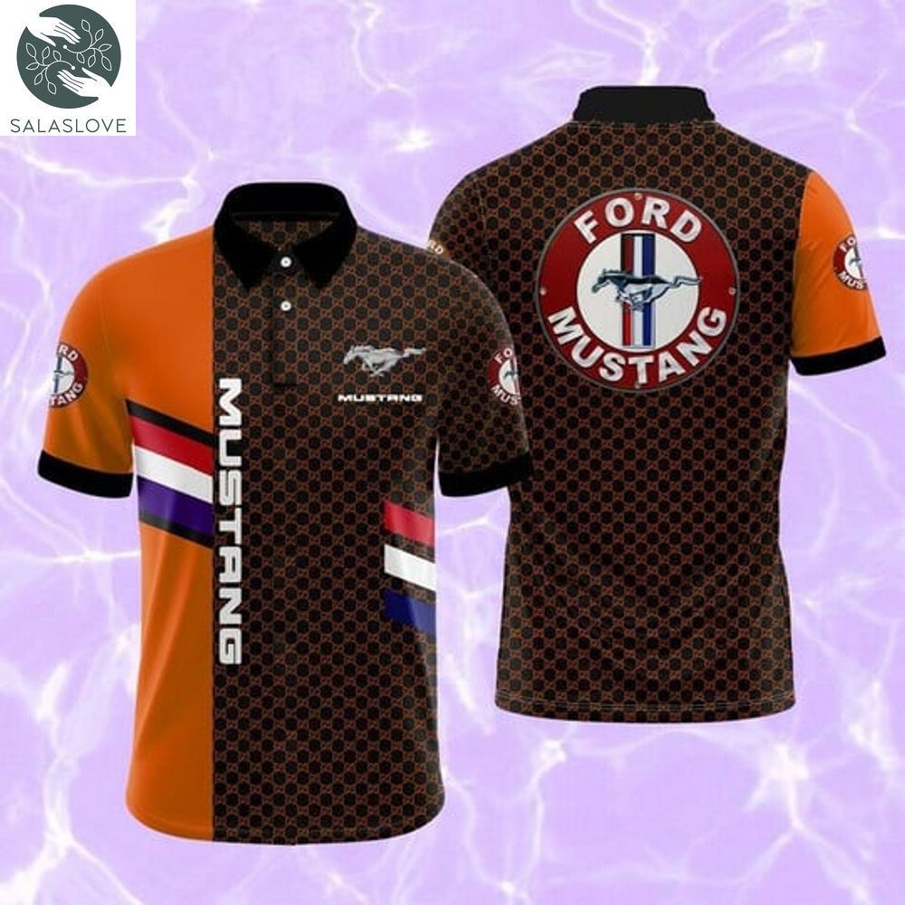 MT MUSTANG 3D Polo Car Shirt For Men And Women HT201213
