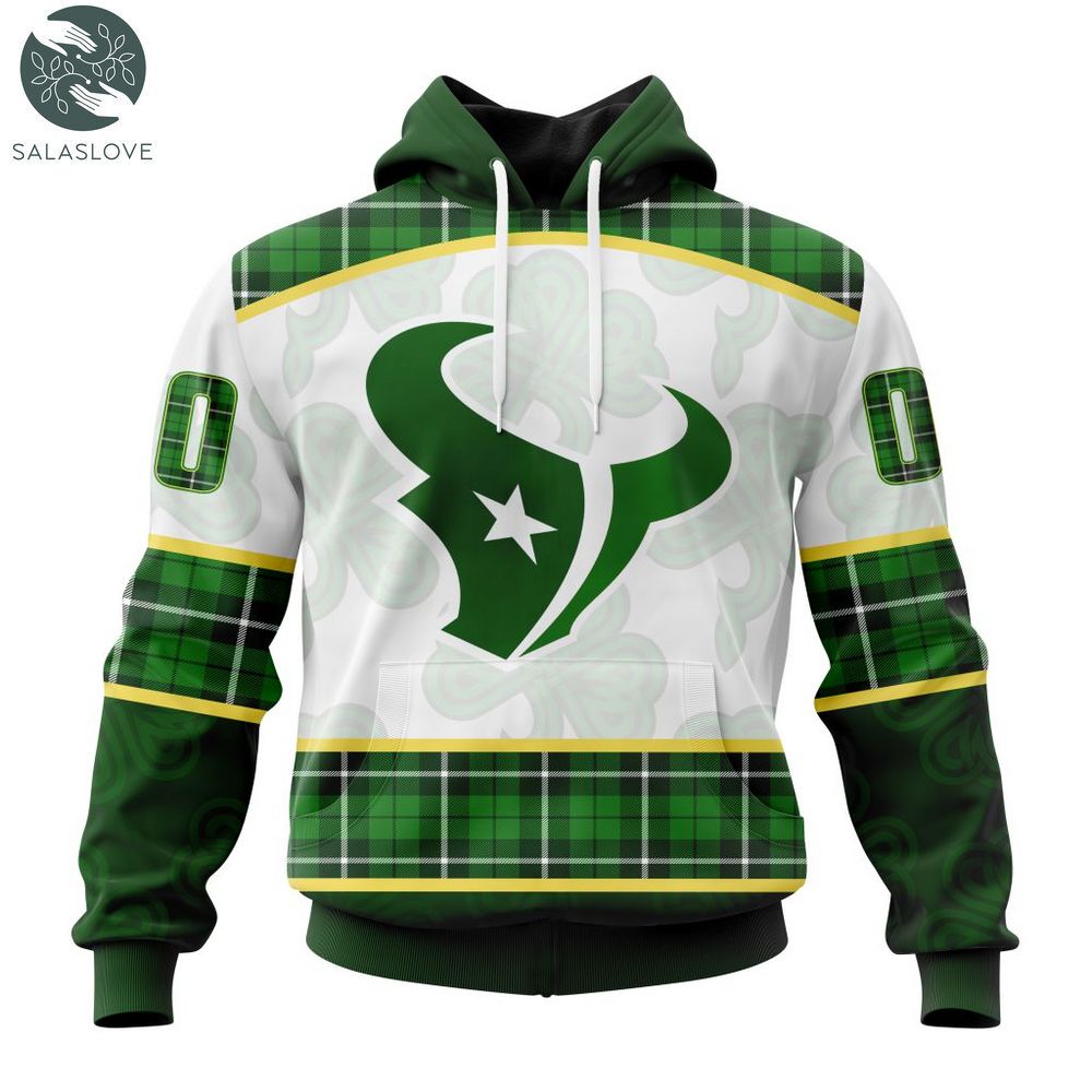 NFL Houston Texans Special Design For St. Patrick Day Hoodie