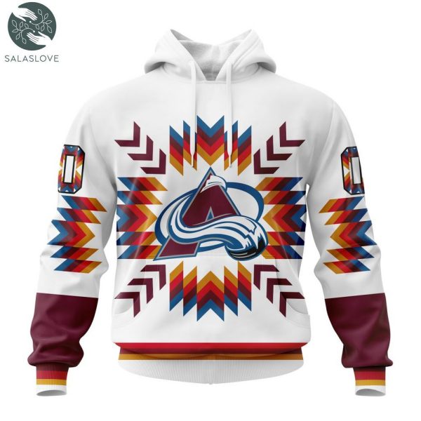 NHL Colorado Avalanche Special Design With Native Pattern Hoodie