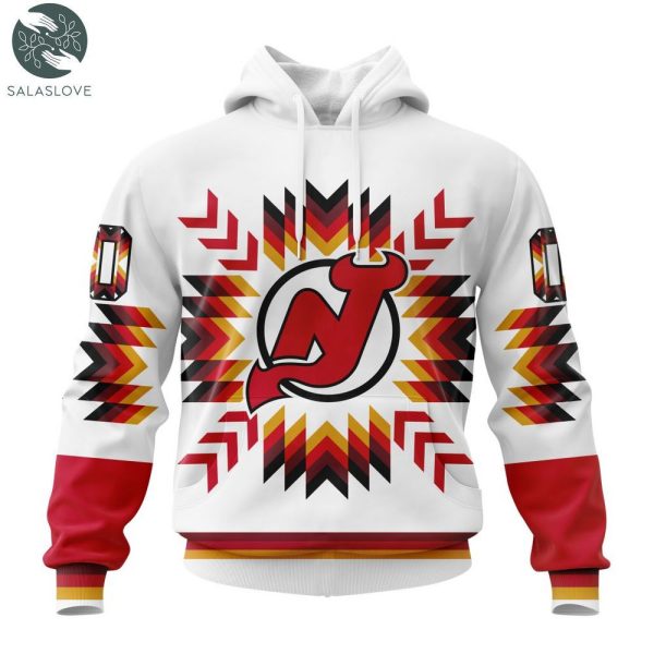 NHL New Jersey Devils Special Design With Native Pattern Hoodie