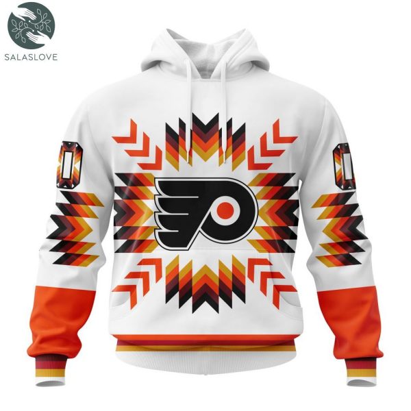 NHL Philadelphia Flyers Special Design With Native Pattern Hoodie
