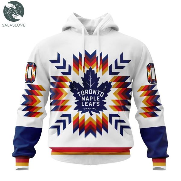 NHL Toronto Maple Leafs Special Design With Native Pattern Hoodie