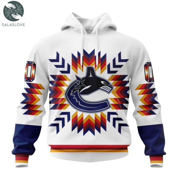 NHL Vancouver Canucks Special Design With Native Pattern Hoodie